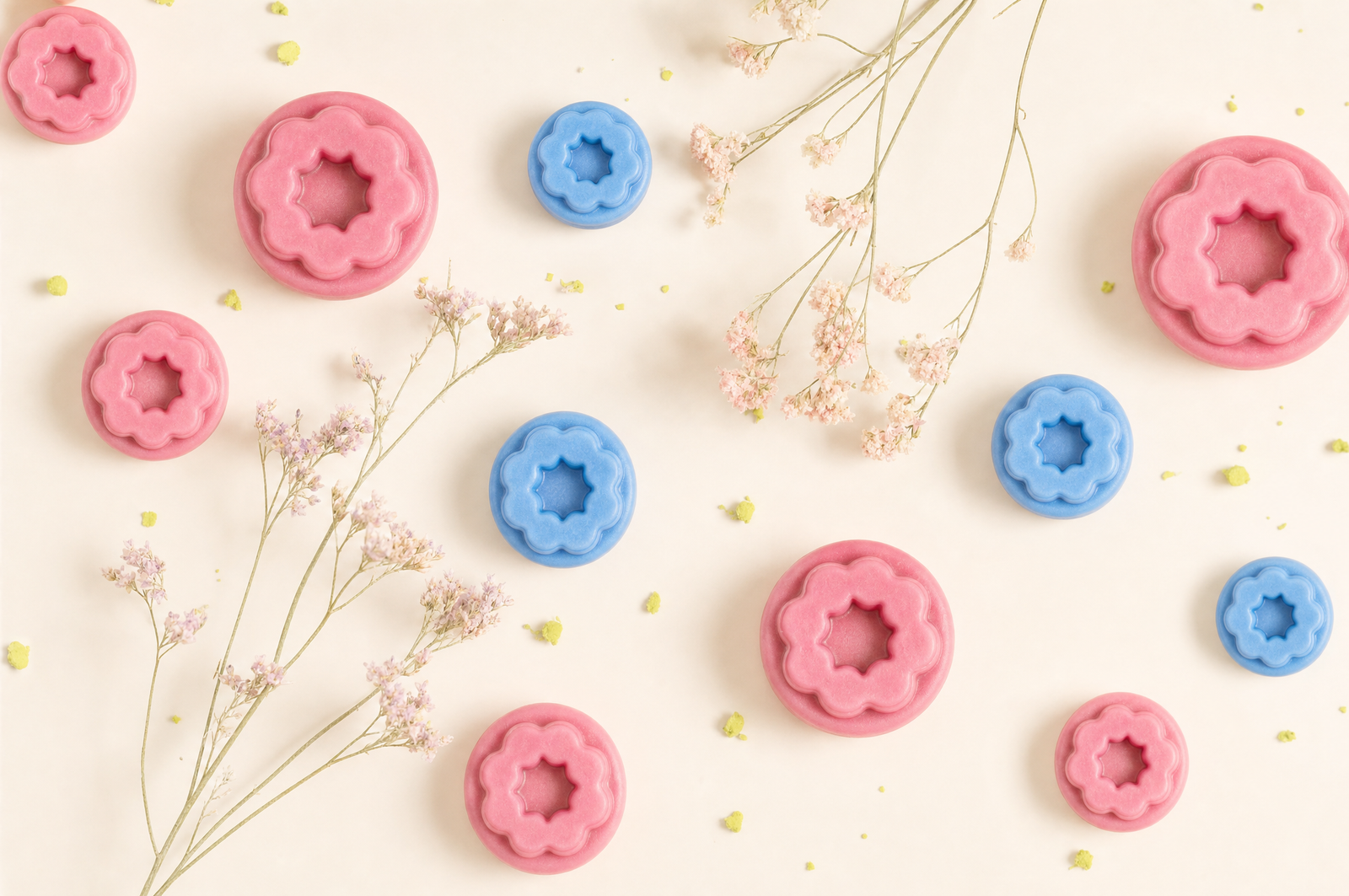 Gomitas de creatina Fills con flores — creatina para mujeres