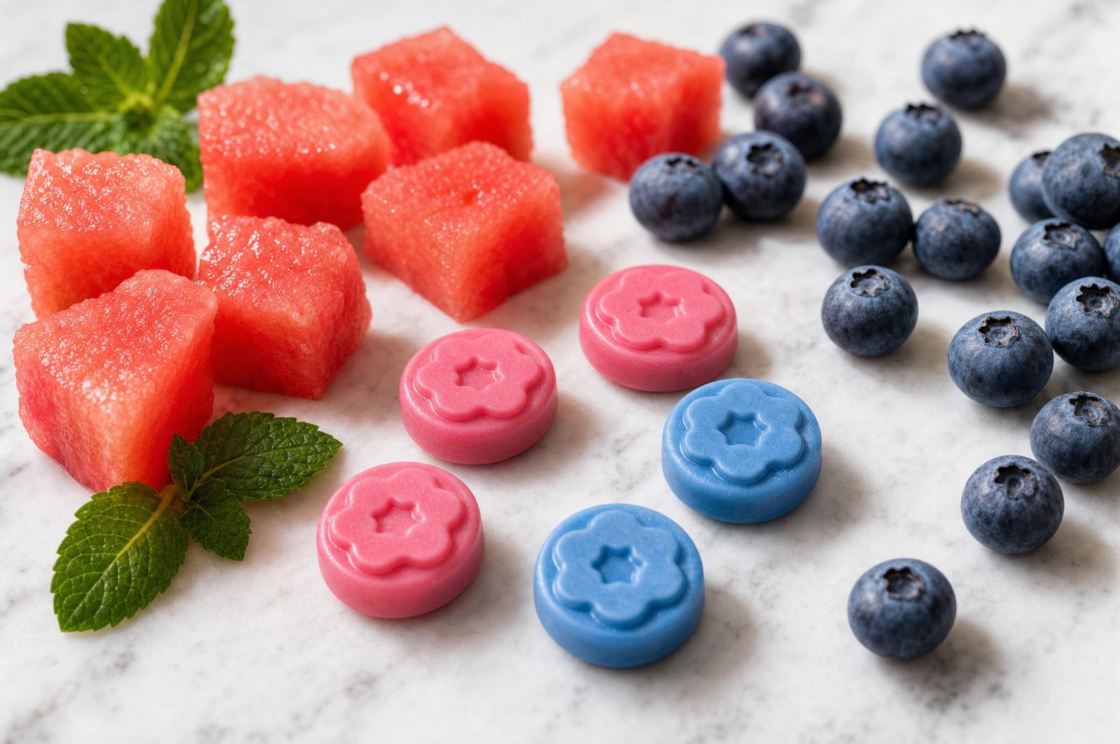 Gomitas de creatina Fills sabores Watermelon y Blueberry