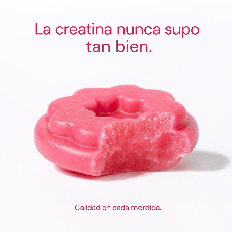 La creatina nunca supo tan bien