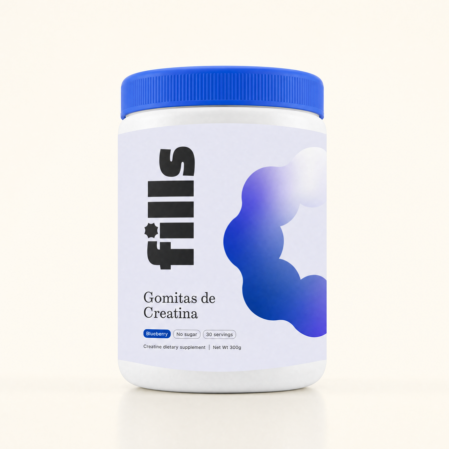Bote Gomitas de Creatina Fills (90 gomitas, 1 mes)